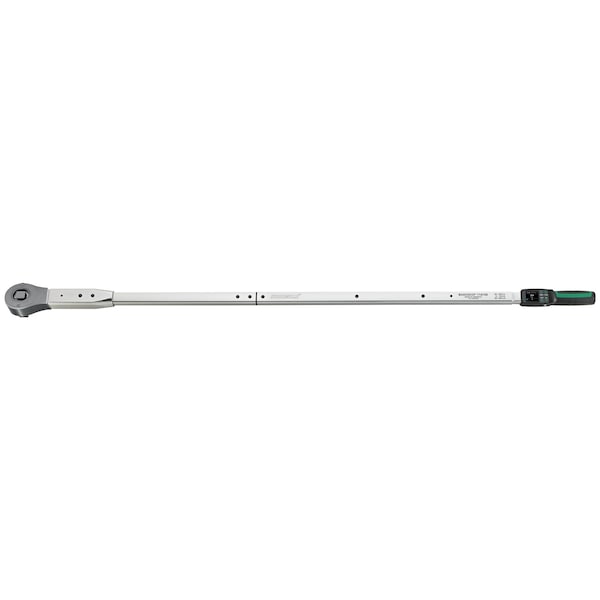 MANOSKOP tightening angle torque wrench w.reversible ratchet 100-1000 Nm sq drive 3/4